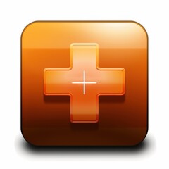 Obraz premium Add Icon. Interface and Web Technology Buttons for Summing Operations