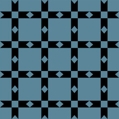 vector seamless checkered pattern simple square background and Navy Background. Seamless Pattern, Fabric Pattern, Wrapping