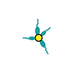 sperm vector type icon