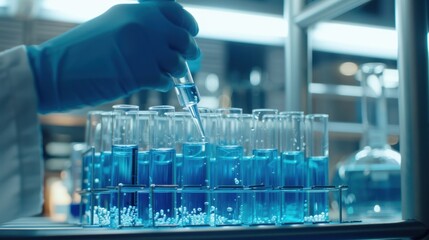 The scientist's lab experiment