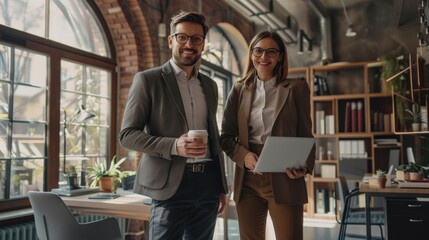 The professional office duo