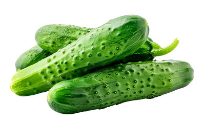 Cucumber isolated white background Healthy PNG  Vegetable Concept