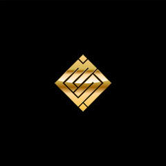 Gold Vector design for Square Layout of Kufic calligraphy for Rajab, Muslim Calendar Icon