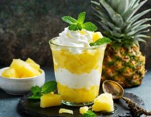Ananasdessert