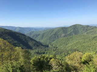 Obraz premium Beautiful nature view in Seven Lakes (Yedi Goller) National Park, Bolu, Turkey.
