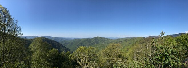 Beautiful nature view in Seven Lakes (Yedi Goller) National Park, Bolu, Turkey.