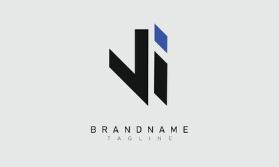 Fototapeta premium Vi Logo Vector Art, Icons, and Graphics 