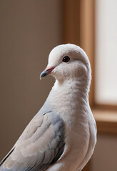  A dove cooing softly. 