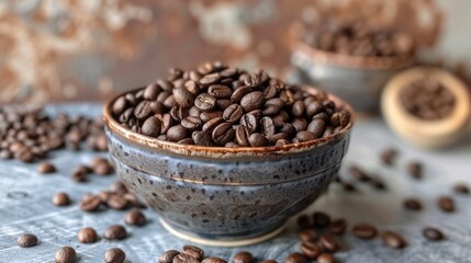 Fototapeta premium Hand crafted Java beans