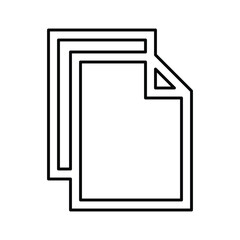 Document, file, paper icon.