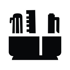 Education, equipment, office icon.