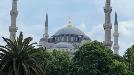 Obraz premium blue mosque