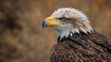 Fototapeta premium Majestic Bald Eagle Close-Up