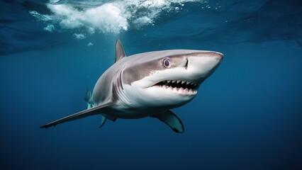 Great Shark in the Sea