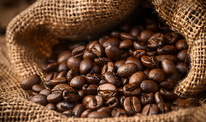 Pictures of coffee and coffee beans, coffee plants
