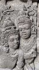 Ramayana relief at Prambanan temple