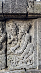 Ramayana relief at Prambanan temple