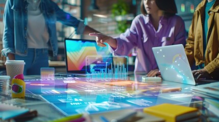 The holographic team meeting