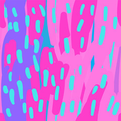 Retro vintage 80s or 90s fashion style abstract seamless pattern background. Good for textile fabric design, wrapping paper and website wallpapers. Vector illustration.