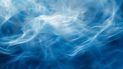 Obraz premium blue line wave curve abstrac background tecchnology