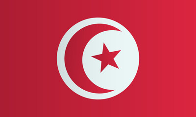 Tunisia national flag