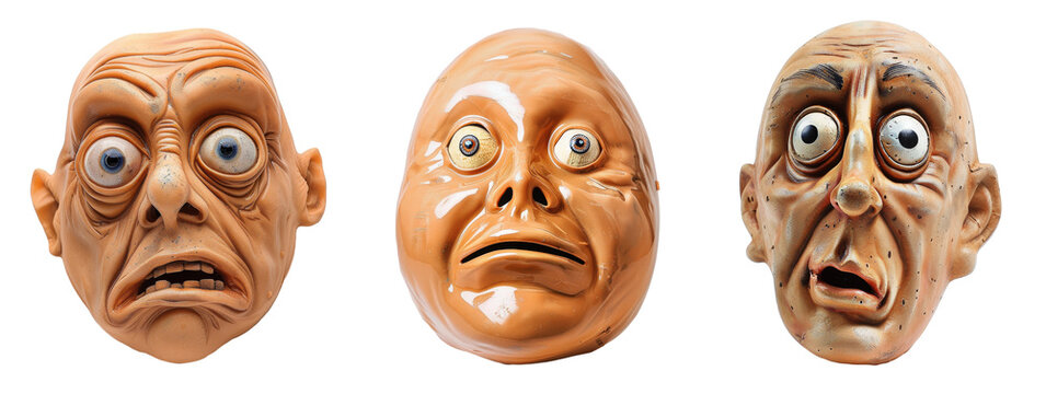 Set of cringe meme face for your collage and diffrent art.