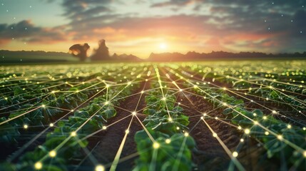 Examining the impact of digital technology on modern farming practices and food output