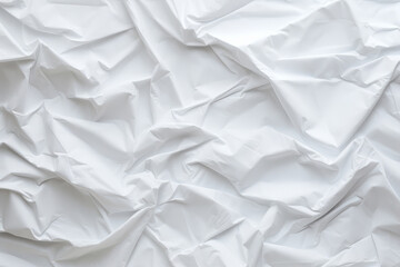 Obraz premium Processed collage of crumpled white paper sheet texture. Background for banner, backdrop or texture