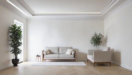 Fototapeta premium modern living room interior design