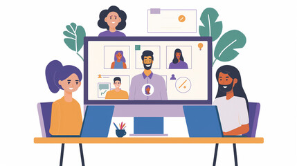 connected with your team when working from home