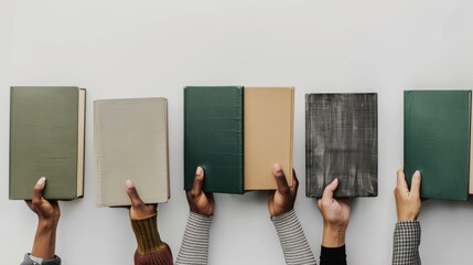 The Hands Holding Books