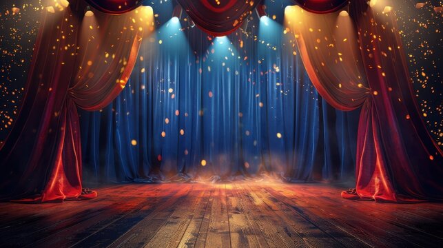 Opera program with refined typography, closeup view, realistic studio lighting, highresolution background