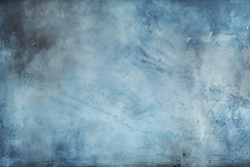 Processed collage of dark blue plaster material texture. Background for banner, backdrop or texture