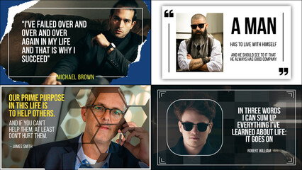 Quote Titles with Photo