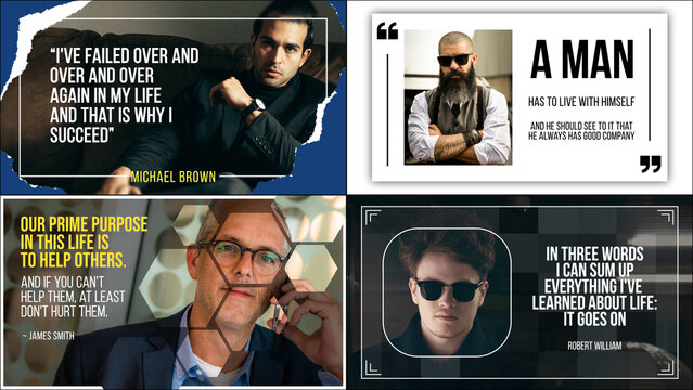 Quote Titles with Photo