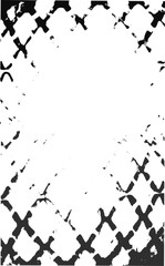 Fototapeta premium black monochrome texture on white background. Distressed uneven grunge background. Abstract distressed vector illustration