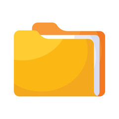 Take a look at creatively crafted icon of folder, data storage vector