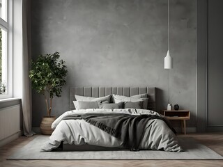 Scandinavian-Inspired Bedroom with Urban Contemporary Elements