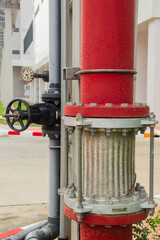 Flex hoses stainless for industrial fire fighter system r