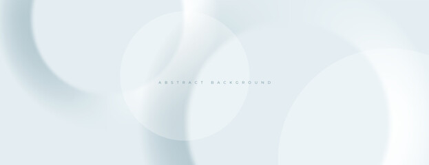 white abstract circles texture background