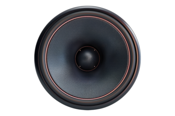 Wireless sound isolated on transparent background