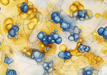 Geometric patterns with concentric circles.