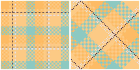 Tartan Plaid Vector Seamless Pattern. Plaids Pattern Seamless. Seamless Tartan Illustration Vector Set for Scarf, Blanket, Other Modern Spring Summer Autumn Winter Holiday Fabric Print.