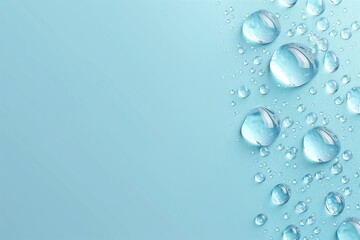 water drops background