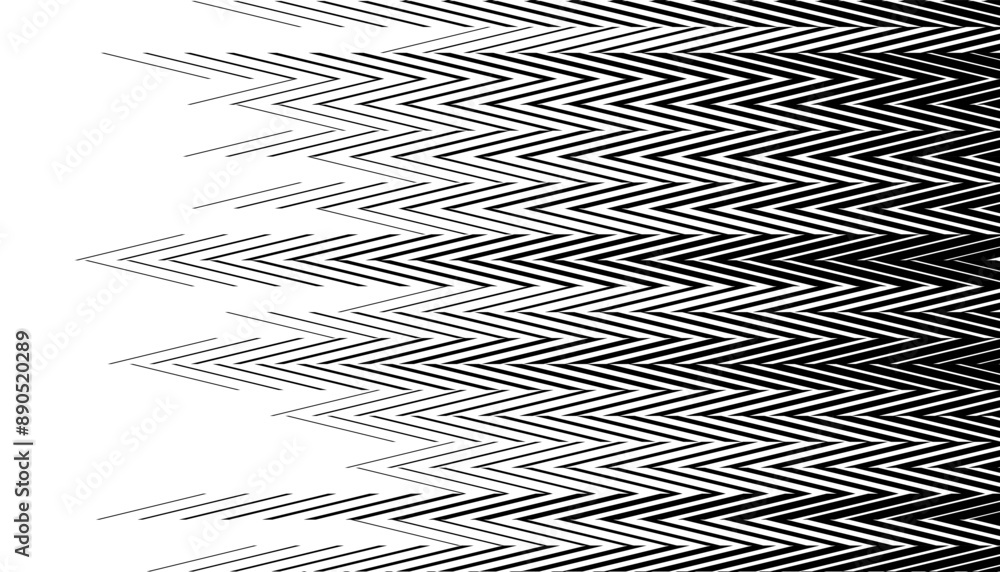 Poster black and white transition pattern. for background and jersey design vector format illustration