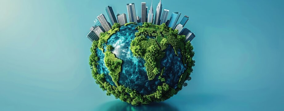 World Cities Day, promoting sustainable cities, ample copy space