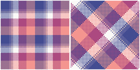 Classic Scottish Tartan Design. Plaids Pattern Seamless. Template for Design Ornament. Seamless Fabric Texture.