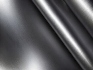 Silver metallic background with a shiny finish