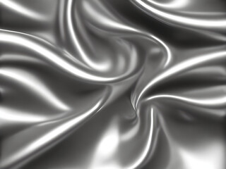 Fototapeta premium Silver metallic background with a shiny finish