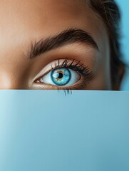 World Sight Day, promoting eye care, ample copy space